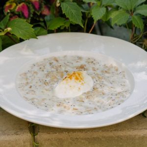 Овсяная каша с маком