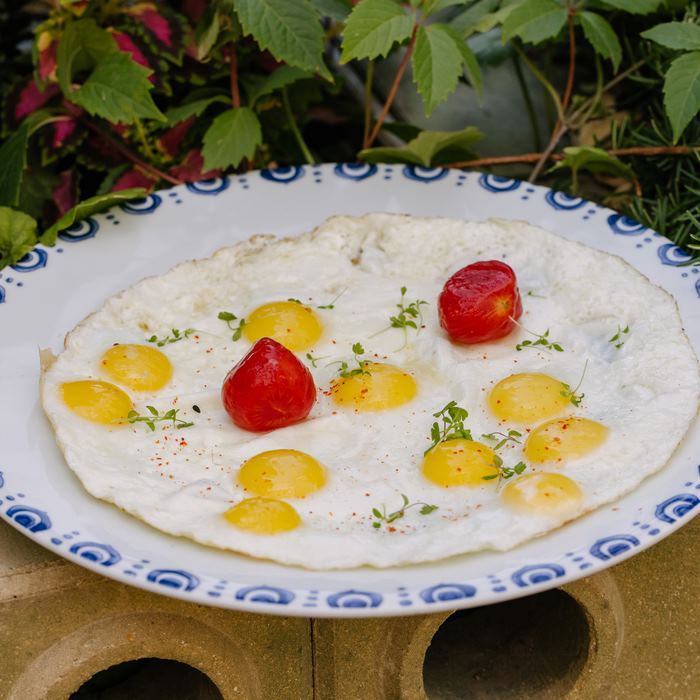 Перепелиная яичница