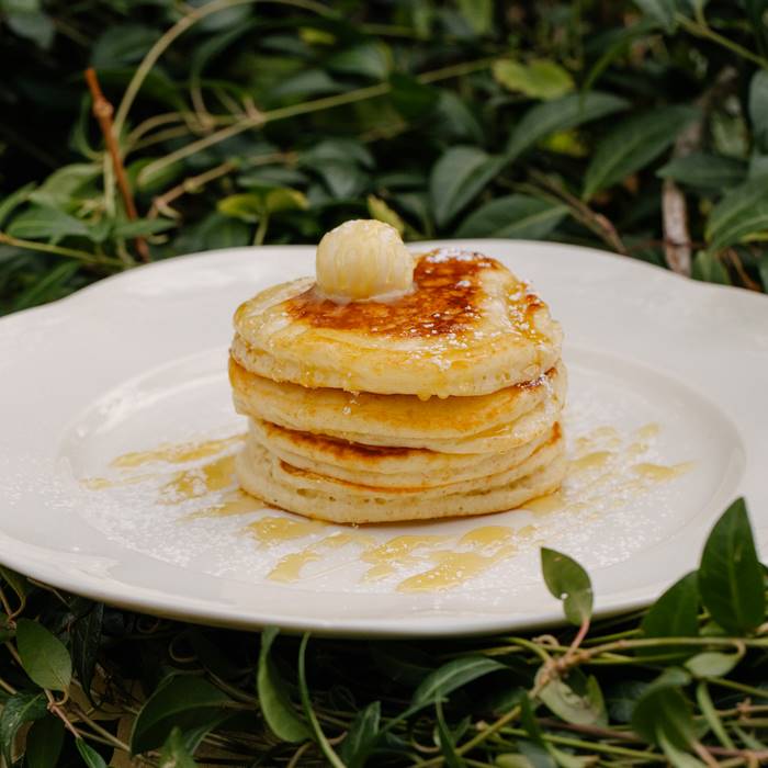 Оладьи с мёдом