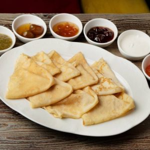 Блины с вареньем