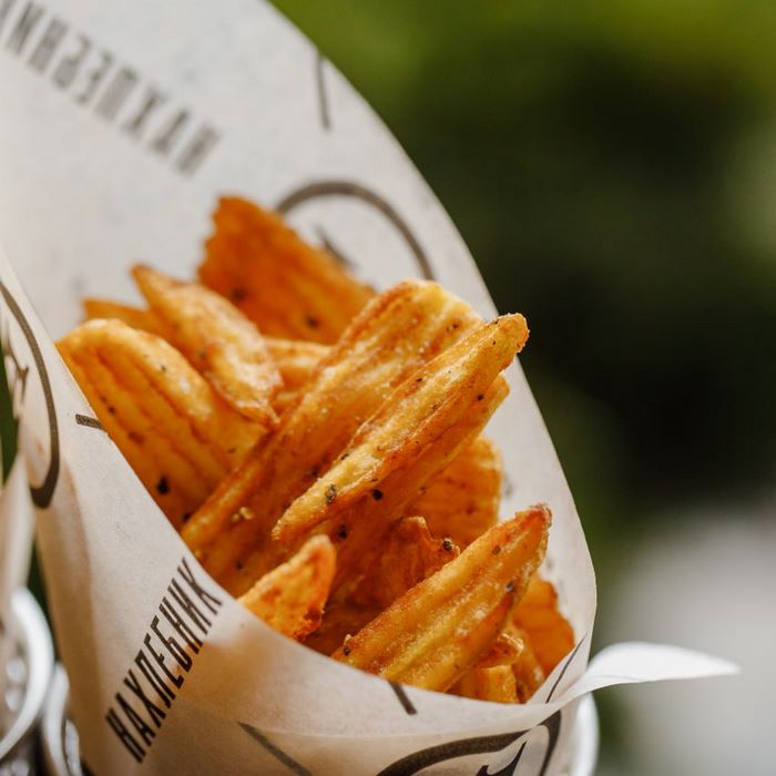 Рифленый картофель