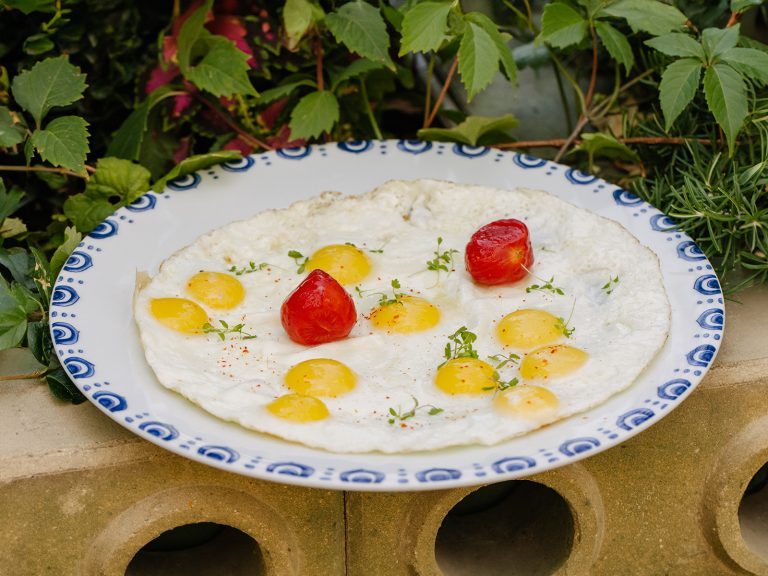 Яичница из перепелиных яиц