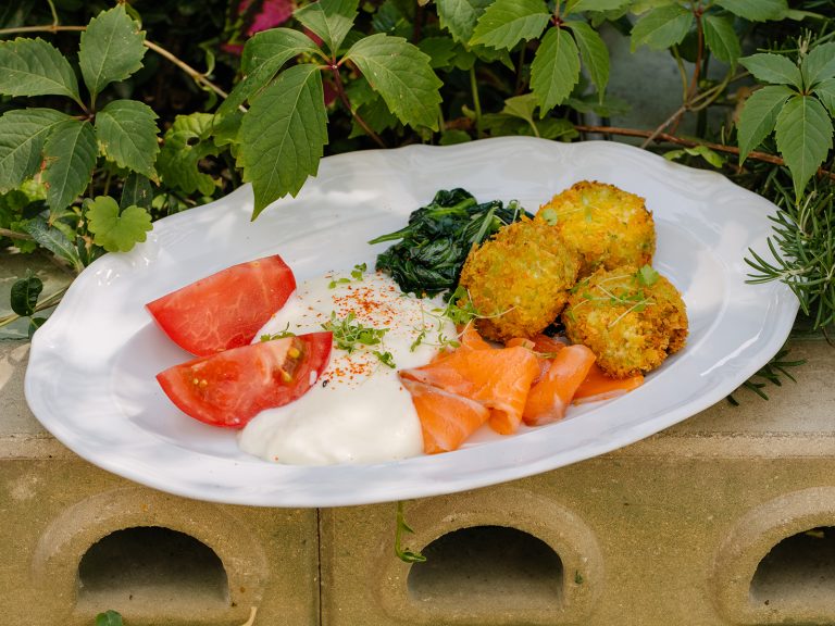 Хрустящие драники из цукини