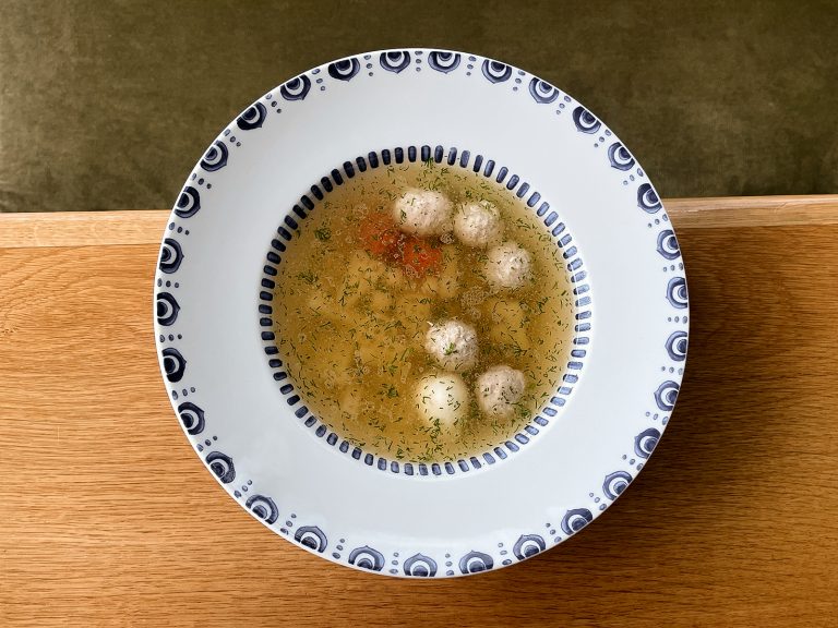 Суп с фрикадельками Завтрак