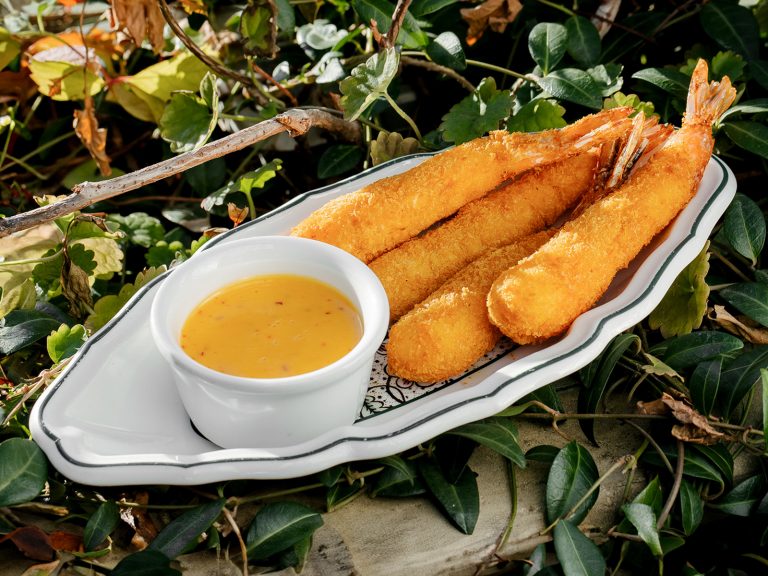 Креветки в темпуре